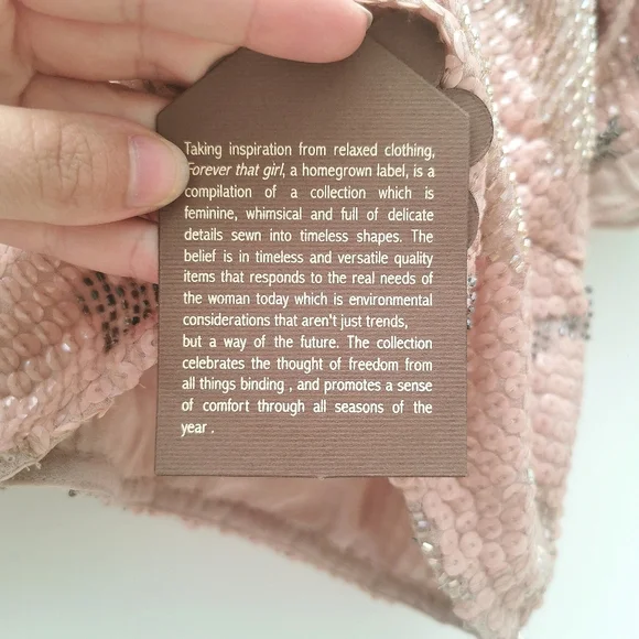 Anthropologie Ruffled And Sequence Top - Picture 6 of 6